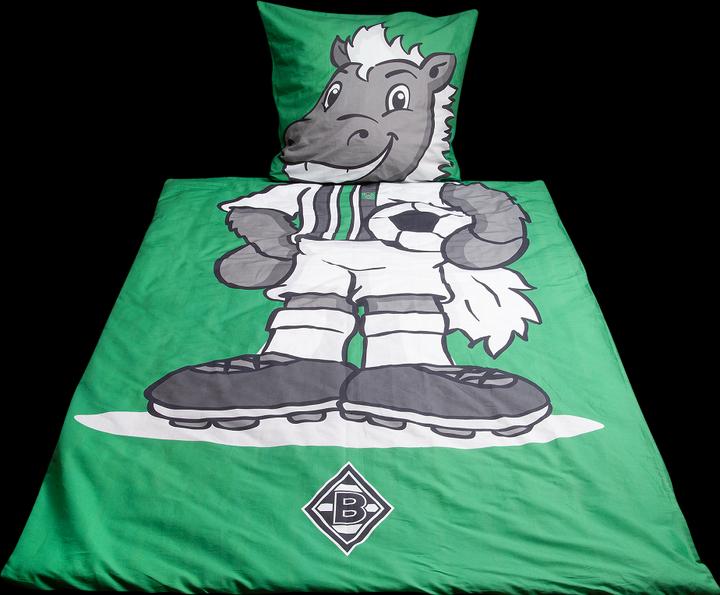 Produktbild NFL Borussia M'Gladbach Bettwäsche "Jünter" 135x200 + 80x80cm