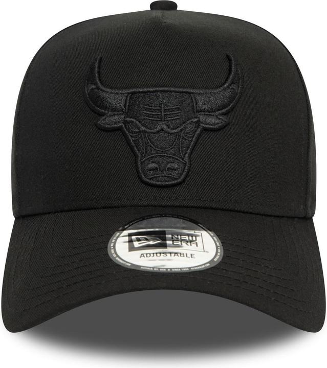 Actual product image New Era E-Frame Snapback Cap - Mono Chicago Bulls (One size)