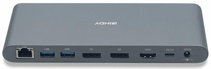 Immagine prodotto Lindy Docking station USB 3.2 Tipo C per computer portatili (USB-C, 3 Porti)