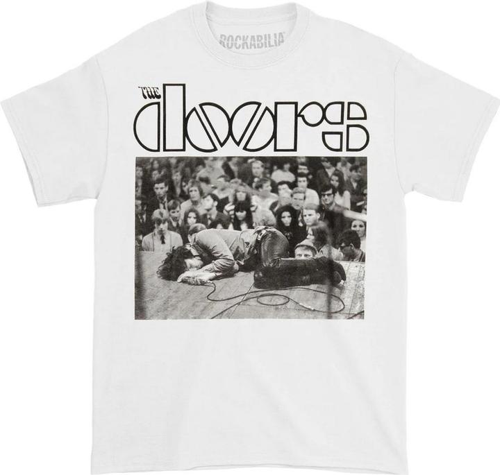 The Doors Adult Jim On Floor TShirt aus Baumwolle