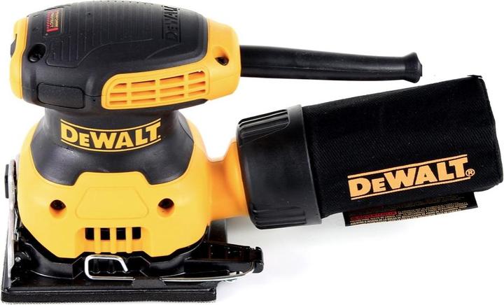 Produktbild DeWalt DWE 6411 Vibrations Schleifer 230W Klettfix 108x115mm (Schwingschleifer, 230 W)