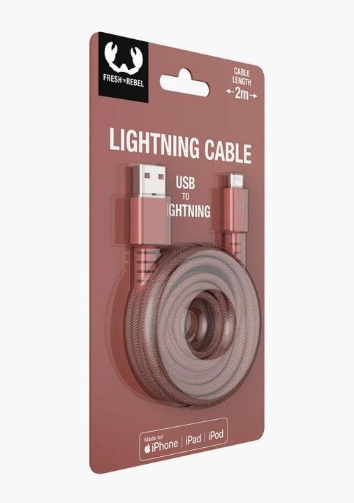 Immagine prodotto Fresh'N Rebel USB A - Lightning (2 m, USB 3.2 Gen 1, 15 W)