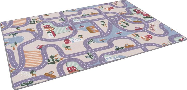 Produktbild Pergamon Strassenteppich Beidseitig Strassenlandschaften (133 x 133 cm)