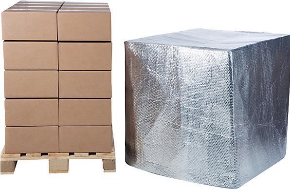 Image du produit kaiserkraft Housse isotherme, en film matelassé et d'aluminium, 5 couches, L x l x h 1250 x