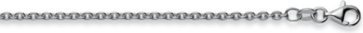 Natsumi Schmuck Halskette Silber 925 Anker Rund 2.3mm (925 Sterling Silber, 42 cm)