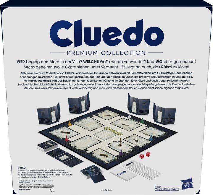Produktbild Hasbro Gaming Cluedo (Deutsch)