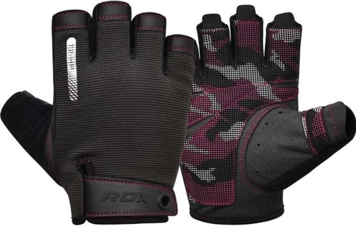 Rdx Gym Training Gloves T2 Half Pink-S (S)