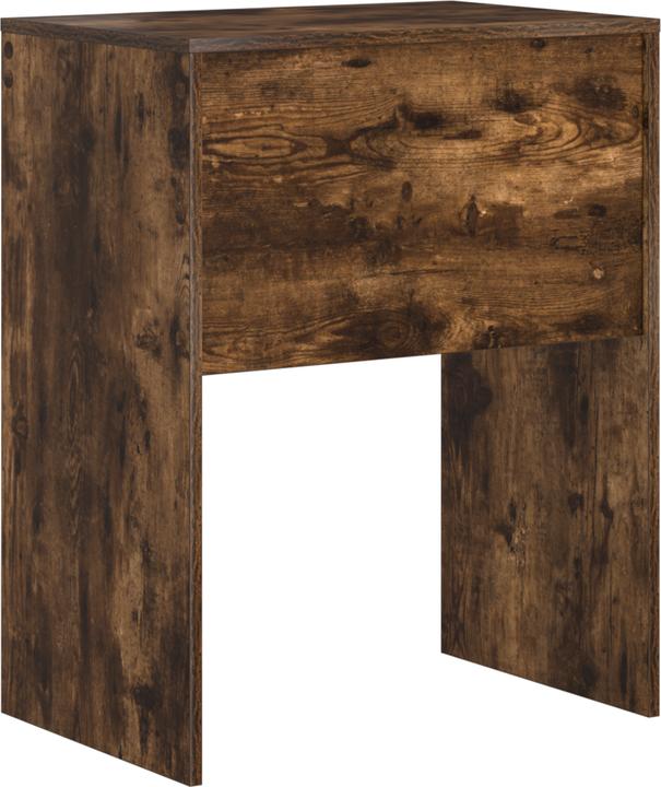 Actual product image VidaXL Desk Smoked oak MDF 60 x 40 x 76 cm Durable (60 x 40 x 76 cm)