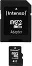Actual product image Intenso microSD Class 10 (4 GB, microSDHC, U1)