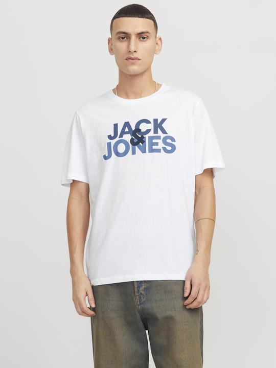 Actual product image Jack & Jones Logo round neck T-shirt T-shirt (L)
