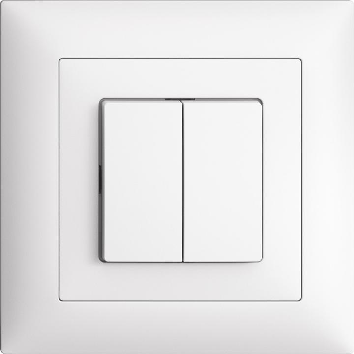 Immagine prodotto Feller Interruttore a pulsante/pulsante non illuminato normalmente aperto + commutazione 3/1P