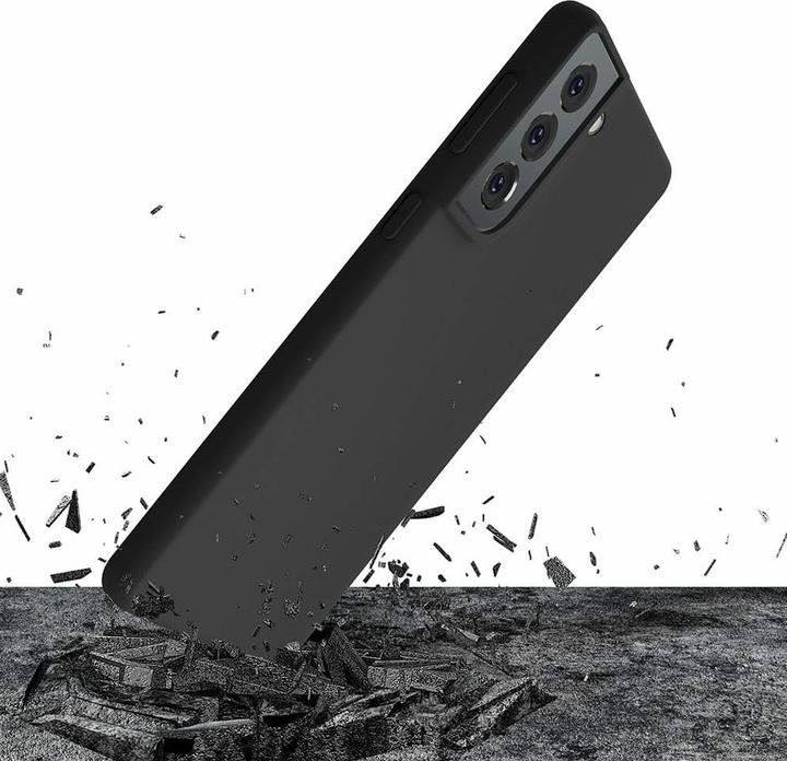 Produktbild 3MK Silicone Case Sam S22 5G S901 czarny/black (Samsung Galaxy S22 5G)