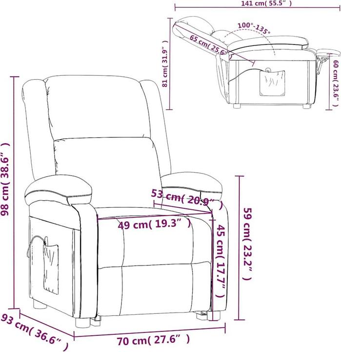 Actual product image VidaXL Tedmund