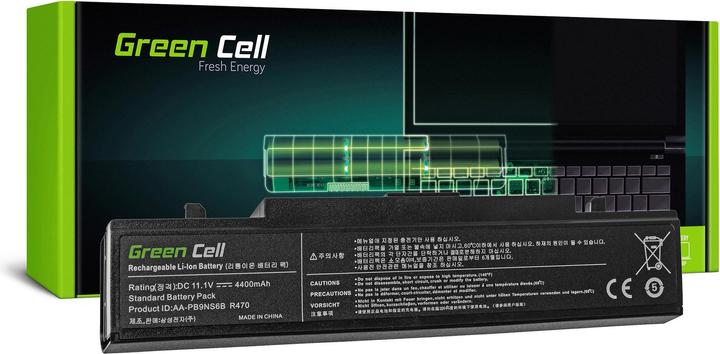 Productafbeelding GreenCell SA01 - Batterij - Samsung - RV511 R519 R522 R530 R540 R580 R620 R719 R780 (6 Cellen, 4400 mAh)