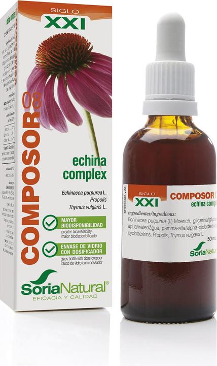 Produktbild Soria Natural Composor 8 Echina Complex Gts 50ml (50 ml)