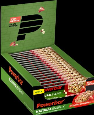 Produktbild Powerbar Natural Energy Cereal (Preiselbeere, Erdbeere, 18 Stk., 720 g)