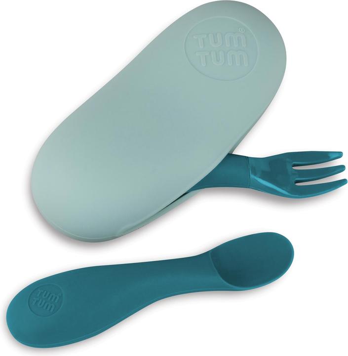 Actual product image Tum Tum Eating cutlery with box
