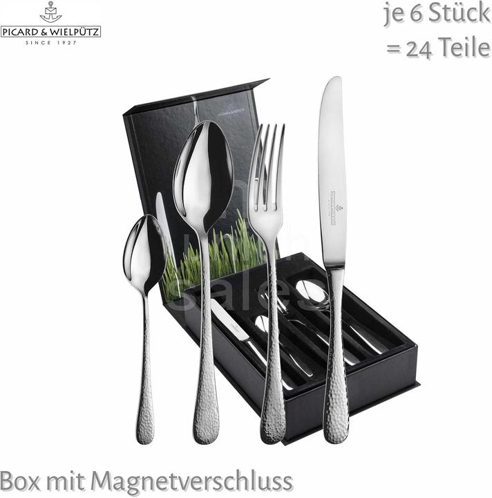 Produktbild Picard & Wielpütz Besteckset Geschenkbox Mia 6180 (24 Stück, Besteck Set)