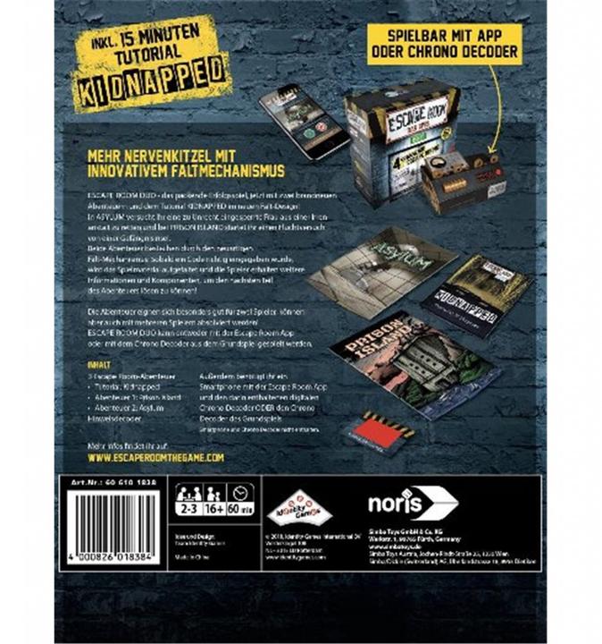Actual product image Noris Escape Room Duo (German)