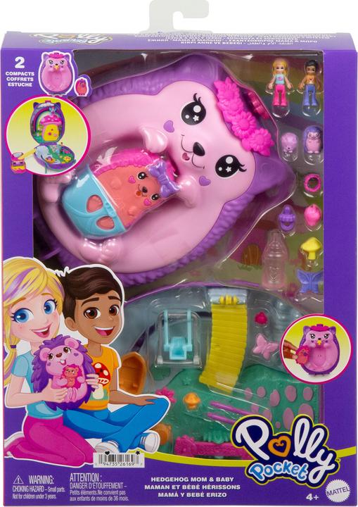 Immagine prodotto Polly Pocket Igel-Mama & Baby Schatulle