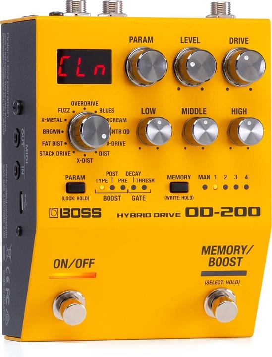 Produktbild BOSS (Electronics) OD-200 Hybrid Drive Pedal