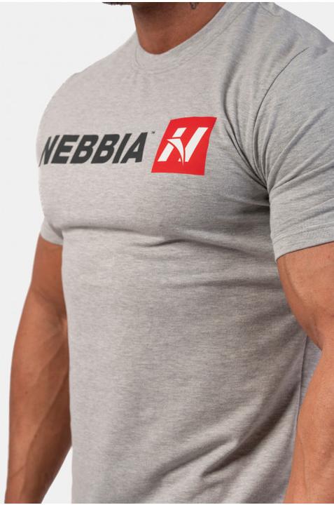 Actual product image Nebbia Red N T-Shirt 292 Light Grey (M)