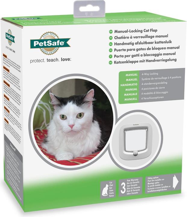 Produktbild Staywell Katzenklappe 4 Positionen (Manuelle Katzenklappe)