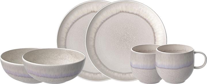 Like. by Villeroy & Boch Breakfast set 6 pcs EC Perlemor Sand (6 Piece)