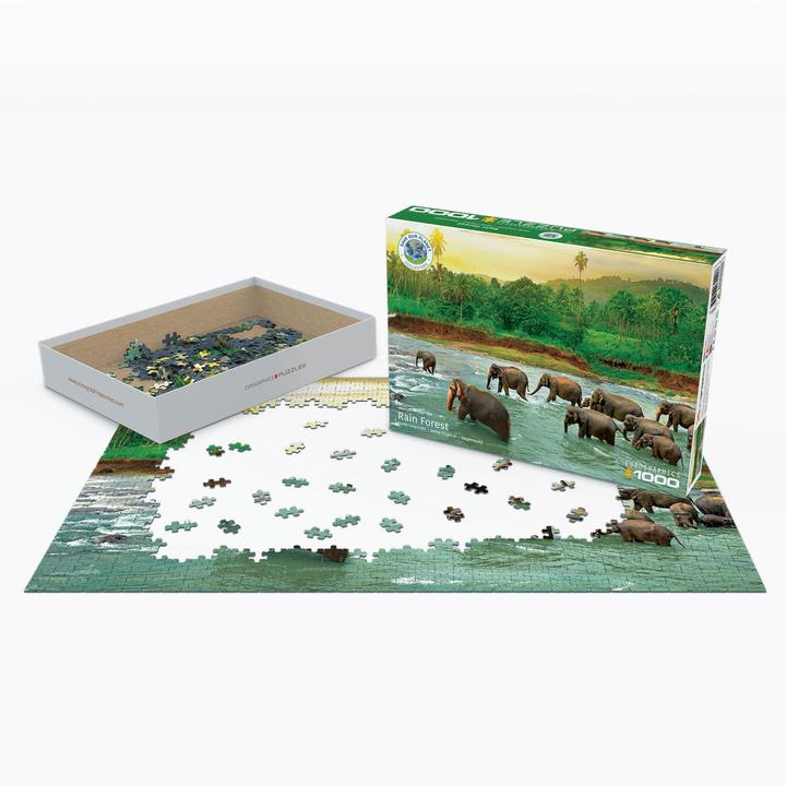 Actual product image Eurographics Rainforest (1000 pieces)