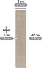 Produktbild Wenko Abtropfmatte Slim beige