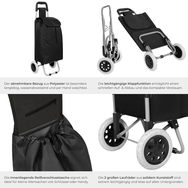 Image du produit tectake Chariot de courses