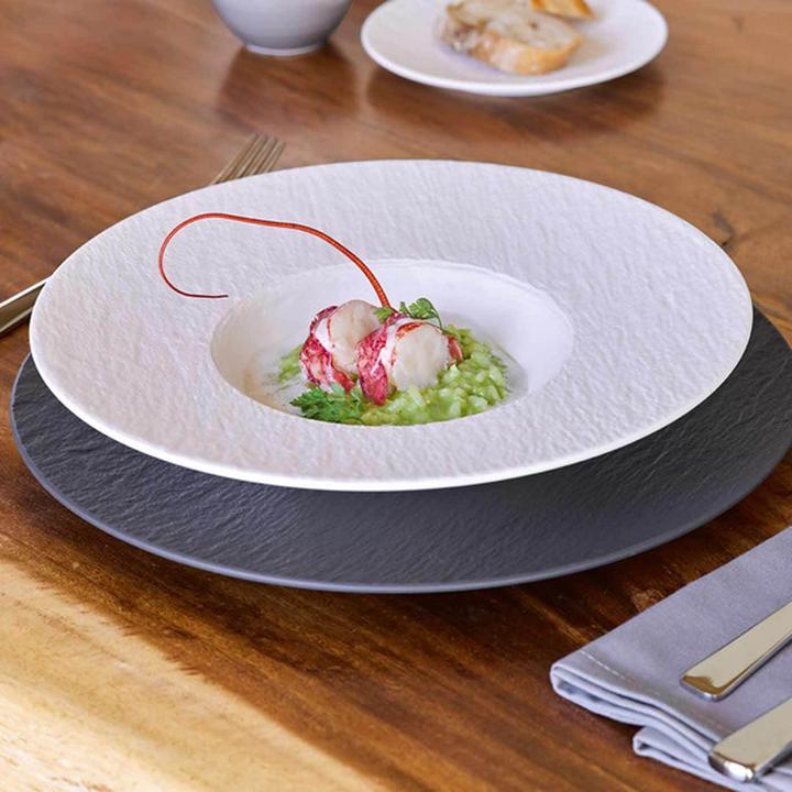 Produktbild Villeroy & Boch Pastateller Manufacture Rock blanc (1 x, 28 cm)
