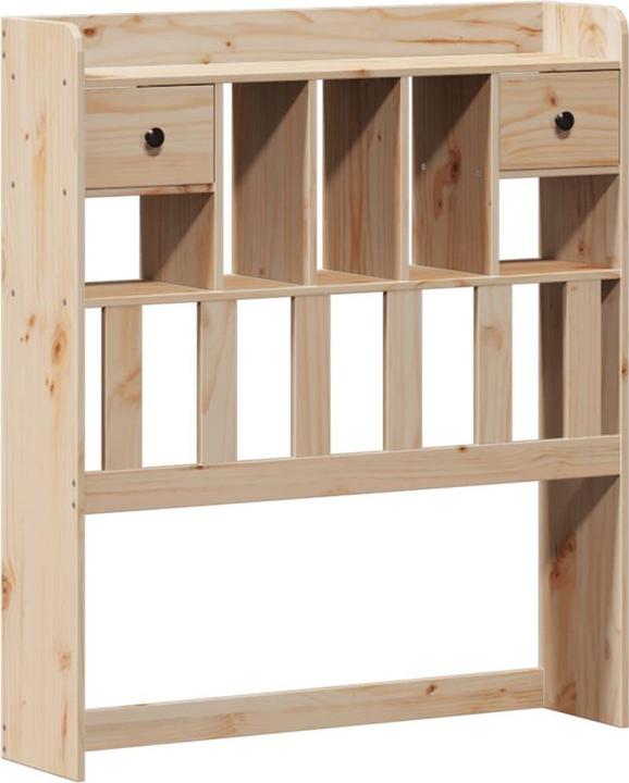 Produktbild VidaXL Massivholzbett Holzbett Bett Einzelbett ohne Matratze 90x200cm Kiefer (90 x 200 cm)