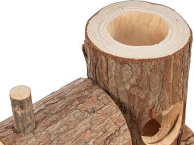 Produktbild Trixie Trein Levin Voor Muizen Schorshout - 17X12X14 Cm