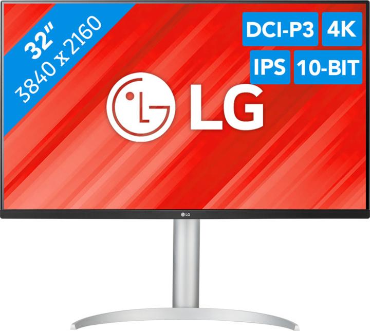 Actual product image LG 32UP55NP-W (3840 x 2160 Pixels, 31.50")