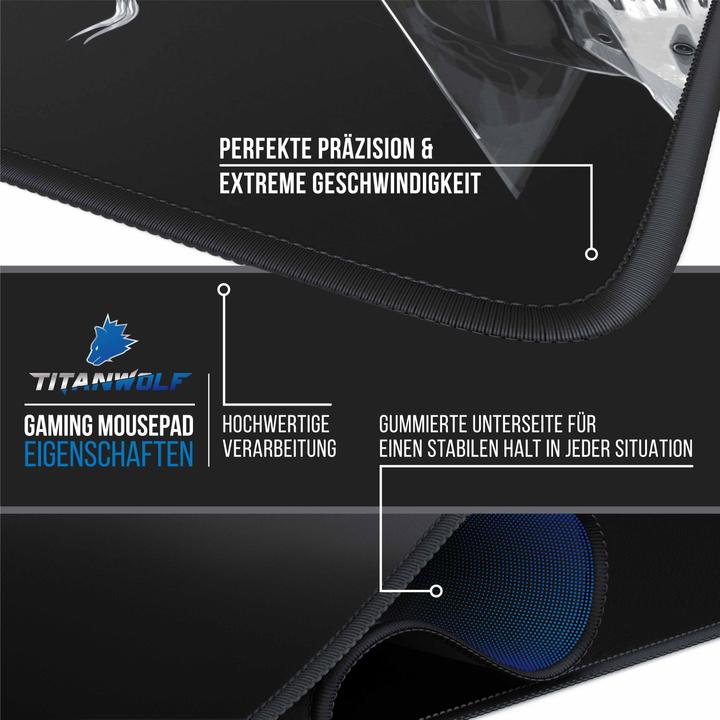Produktbild Titanwolf Gaming Mauspad
