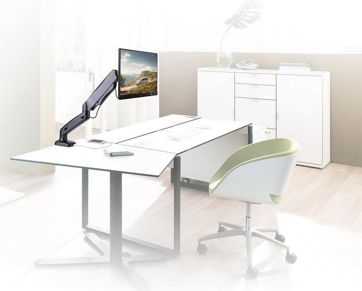Productafbeelding Monitor bureausteun, 1 scherm tot 32", gasveer (Tabel, 32")