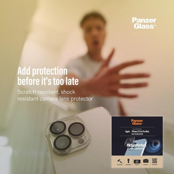 Produktbild PanzerGlass Camera Protector (1 Stück, Apple iPhone 13 Pro Max, Apple iPhone 13 Pro)