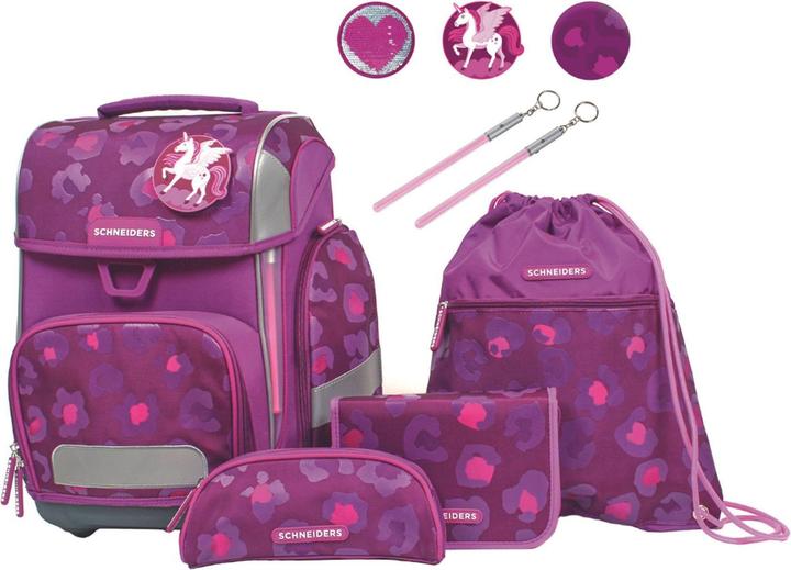 Actual product image Schneiders School bag set Berry Paw berry (22 l)