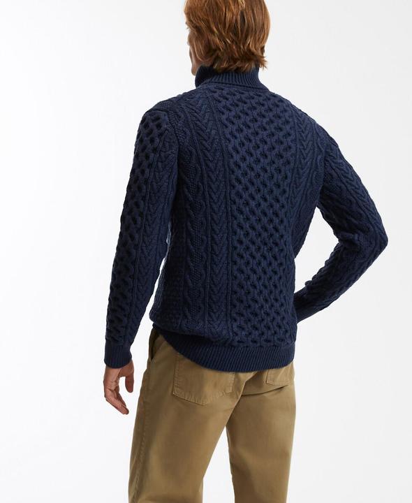 Produktbild La Redoute Collections Rollkragenpullover mit Zopfmuster (M)