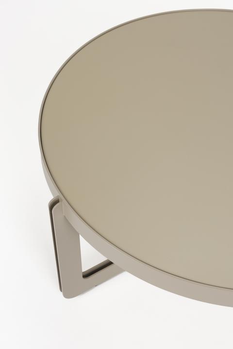 Produktbild Zuiver Coffee Table Centre Round Beige (68 x 68 x 30 cm)