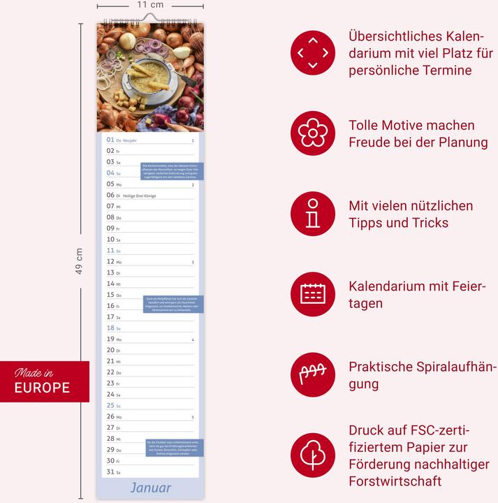 Actual product image times&more Küche Langplaner 2026 (Hardcover, German)