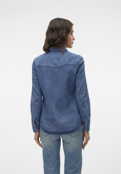 Produktbild Vero Moda VMJENNIE Jeanshemd Jeanshemd (L)