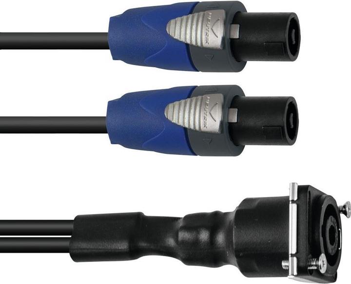 Actual product image Psso Patch cable Speakon/Speakon EB 4pol 1m