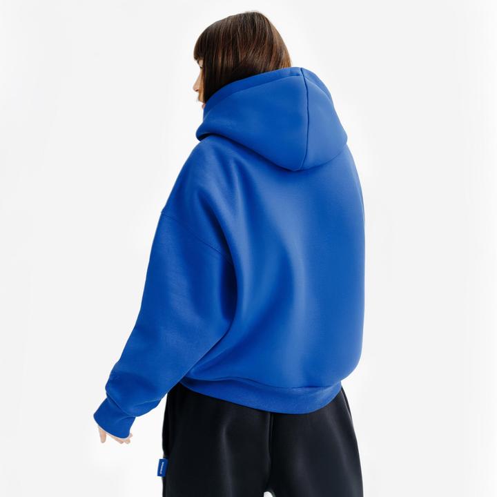 Image du produit Decathlon Sweat à capuche femme, Elementals, bleu (XL)