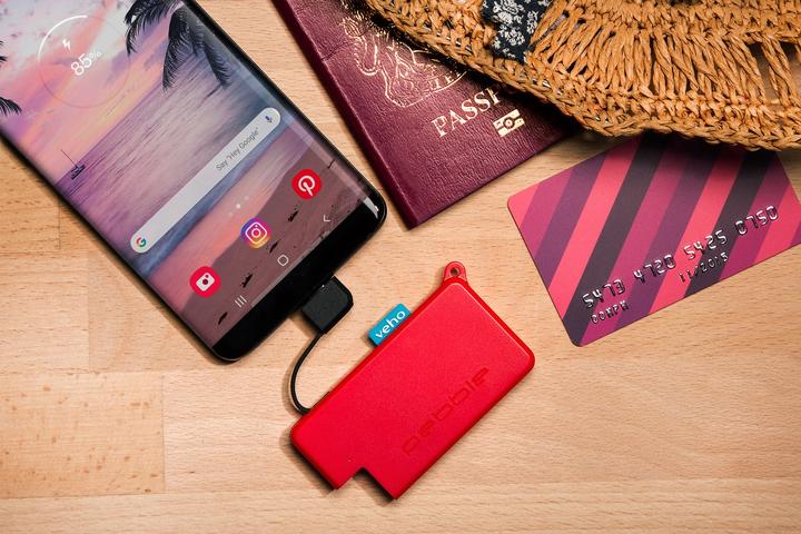 Produktbild veho PEBBLEPOKKET - Powerbank (1000 mAh, 3.70 Wh)
