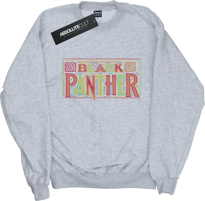 Black Panther Tribal Logo Sweatshirt Jungen