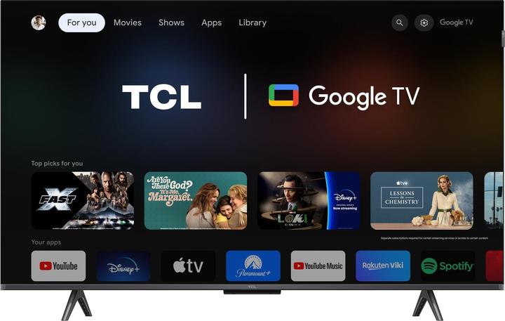 TCL 43C655 (43", QLED, 4K, 2024)