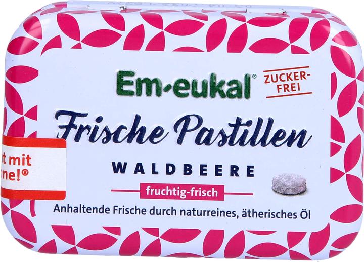 Actual product image Em-eukal Fresh pastilles wild berry sugar free with xylitol (1 pcs., 20 g)