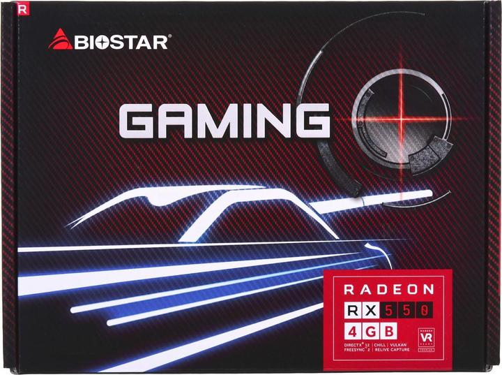 Productafbeelding Biostar Radeon RX550 AMD Radeon RX 550 GDDR5 (4 GB)